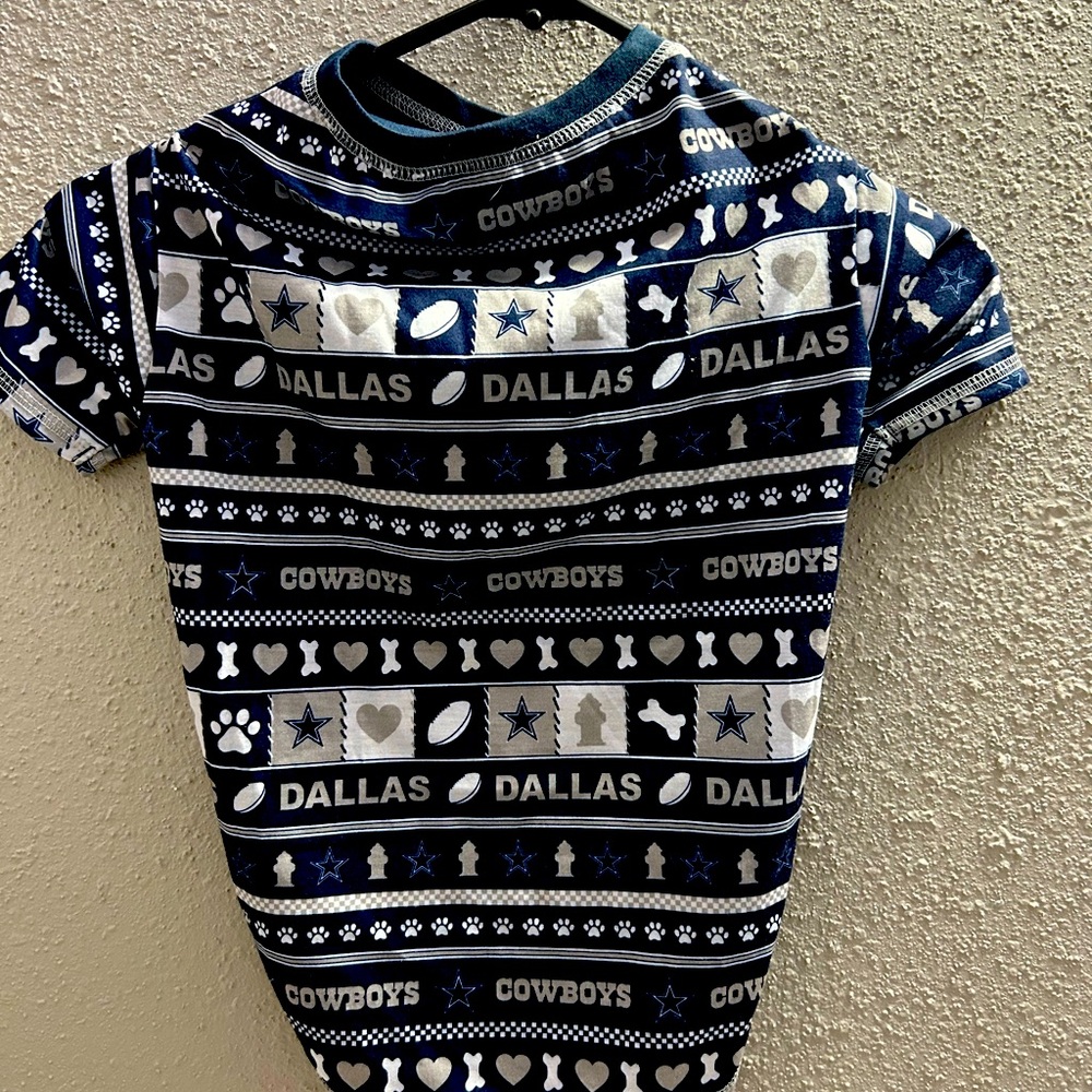 Dallas Cowboys dog shirt